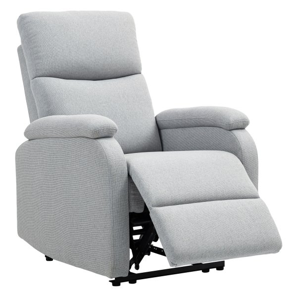Woonkamer - Relaxfauteuil - Verstelbare rugleuning - Grijze