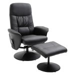 Massagestoel - Relax & Care - 10 vibratiepunten - Opbergruimte - Zwart