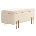 Woonkamer - Bankje- Zitkussen - Schuimvulling - Beige