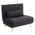 Relaxstoel - Luxe en modern - Slaapfunctie - Zwart