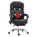 Kantoor - Massagestoel - Verstelbaar - Warmtefunctie - Zwart