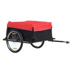 Transportfietsaanhanger - Oplaadbaar - Damesfietsen - Zwart