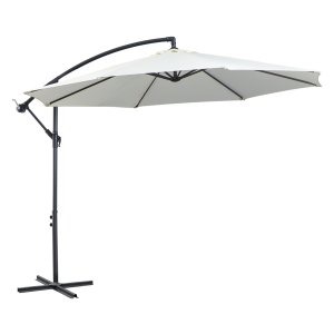 Parasol - Elegante Crème - Zwengel - Staal