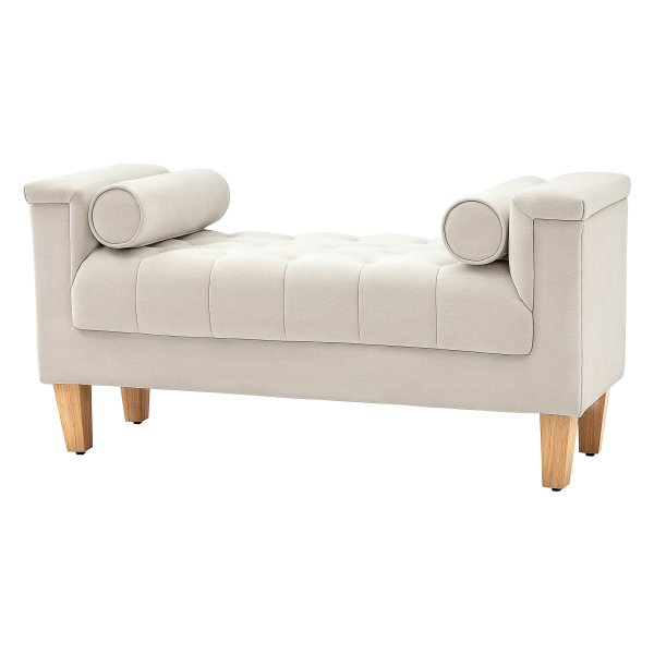 Bankstellen - Gewatteerd - Vintage design - Beige