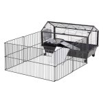 Caviakooi  - Tuinbalkon - Metalen frame - Grijs