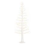 Kerstboom - Realistische schors - LED-verlichting - Wit