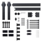 Schuifdeursysteem - Stijlvol design – Zwarte afwerking