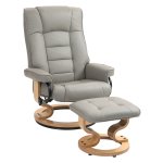 Luxe Relaxstoel - Draaibaar en verstelbaar - Grijs