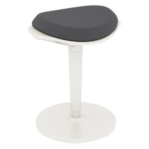 Kantoorstoel - Ergonomisch - In hoogte verstelbaar – Met zwenkwielen - Grijs