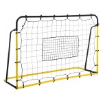 Voetbalterugkaatspoort – Omkeerbaar – Staal – Geel/Zwart