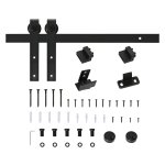 Schuifdeursysteem - Zwarte Fitting - Houten Schuifdeuren - Zwart