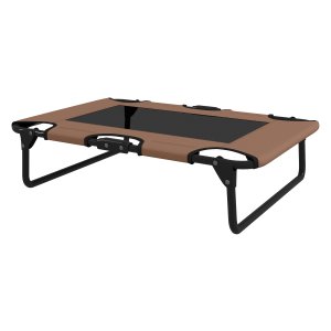 Hondenbed - Opvouwbaar – Verhoogd - Koffiebruin