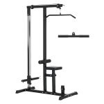 Vogelstation - verstelbare stoel - diverse kabelposities - zwart