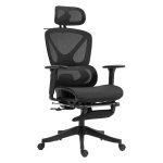 Kantoorstoel - Ergonomisch - Verstelbaar – Zwart