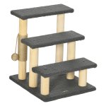 Klimboom - HappyCats - Sisalpaal - Speelbal - Grijs