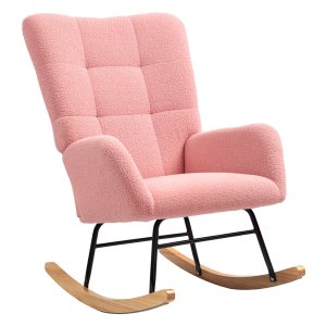 Schommelstoel - Gezellig - Antislip - Roze