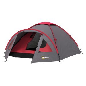 Kampeertent - Campingtent - Lichtgewicht en waterdicht - Grijs