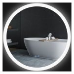 Wandspiegel - Luxe - Verlicht - Zwart