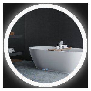 Wandspiegel - Luxe - Verlicht - Zwart