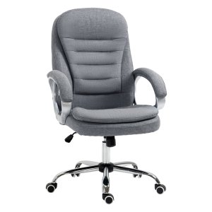 Bureaustoel - Kantoor - Ergonomisch design - Hoogte verstelbaar - Grijs