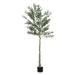 Kunstplant - Olijfboom - Realistisch - Decoratief - Groen