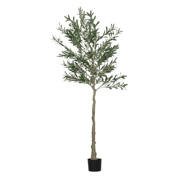 Kunstplant - Olijfboom - Realistisch - Decoratief - Groen