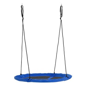 Hangschommel - Schommelnest - Verstelbaar - Blauw