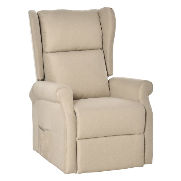 Relaxfauteuil - LuxeComfort - Elektrisch verstelbaar - Crèmekleurig