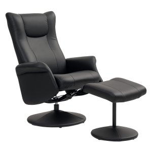 Kantoorstoel - Ergonomisch - Verstelbare rugleuning - Zwart