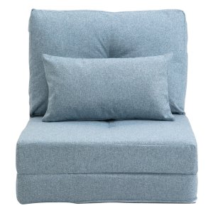 Slaapmat - Opvouwbaar - 2-in-1 ontwerp - Hemelsblauw