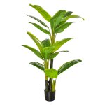Kunstbanaanplant - LuxeLife - Realistisch - 150 cm - Groen
