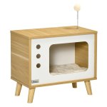 Kattenhut - LuxeKatten - Zacht en Knus - Grijs