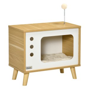 Kattenhut - LuxeKatten - Zacht en Knus - Grijs
