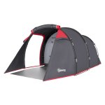 Tunneltent - Campingtent - Voor 2-3 personen - Waterdicht - Grijs