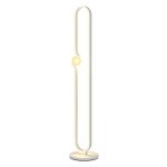 Moderne vloerlamp - Vloerlamp - Metaal - Wit
