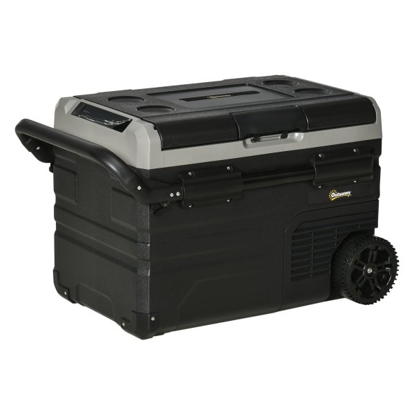 Koelbox – SpaceCool - 40 liter - LED-verlichting - grijs