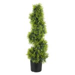 Kunstplant - Moderne Spiraalvorm - Decoratief - Groen