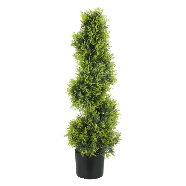 Kunstplant - Moderne Spiraalvorm - Decoratief - Groen