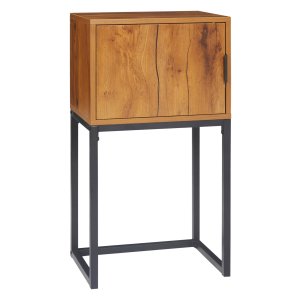 Bijzettafel - Stijlvol Design - Industrial Chic - Zwart
