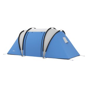 Campingtent - Familietent - Waterafstotend - Ruim - Blauw