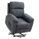 Fauteuil - Zaza Home - Sta-op-hulp - Relaxfunctie - Grijs