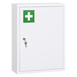 Opbergkastje - MediqSafe - Afsluitbaar en stevig - Wit