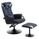 Ligfunctie - Comfortabele zetels - Beklede fauteuil - Donkerblauw