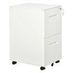 Rolcontainer - Robuust - Met slot - Zwart