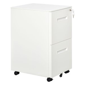 Rolcontainer - Robuust - Met slot - Zwart