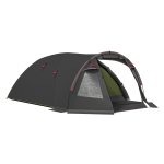 Kampeertent - Tunneltent - Lichtgewicht en stabiel - Zwart