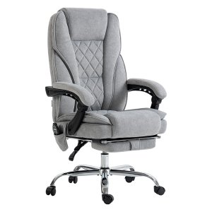 Massagestoel - Ergonomisch - Massagefunctie - Grijs