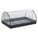 Kweekkas - Tomatentoren - Transparant pvc - Staal - Groen