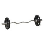 Halterset - 10 kg – Rubber - Zwart