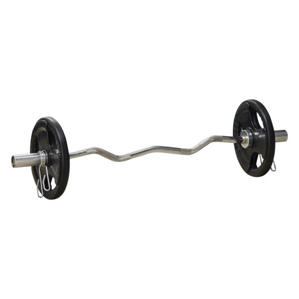 Halterset - 10 kg – Rubber - Zwart
